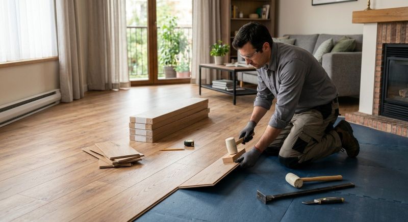 Laminate Flooring Replacement in Loudoun County, VA