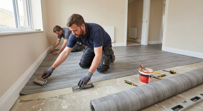 Sheet Flooring Installation in Chandler, AZ
