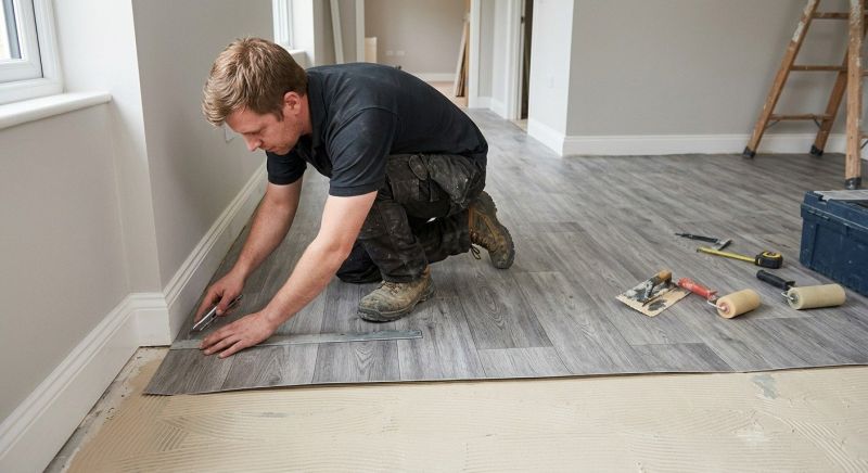 Sheet Flooring Installation in Rockwall, TX